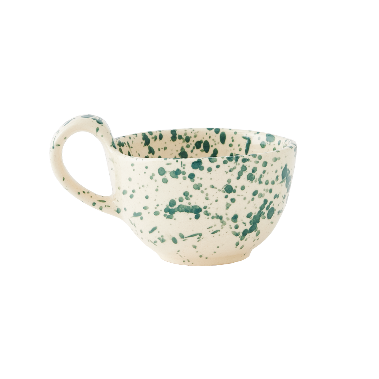 Splatterware Cups Set of 4, Nettle