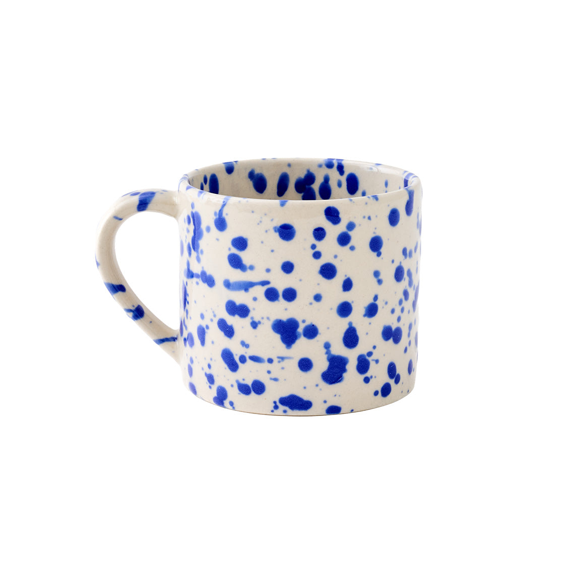 Splatterware Mugs Set of 4, Lake