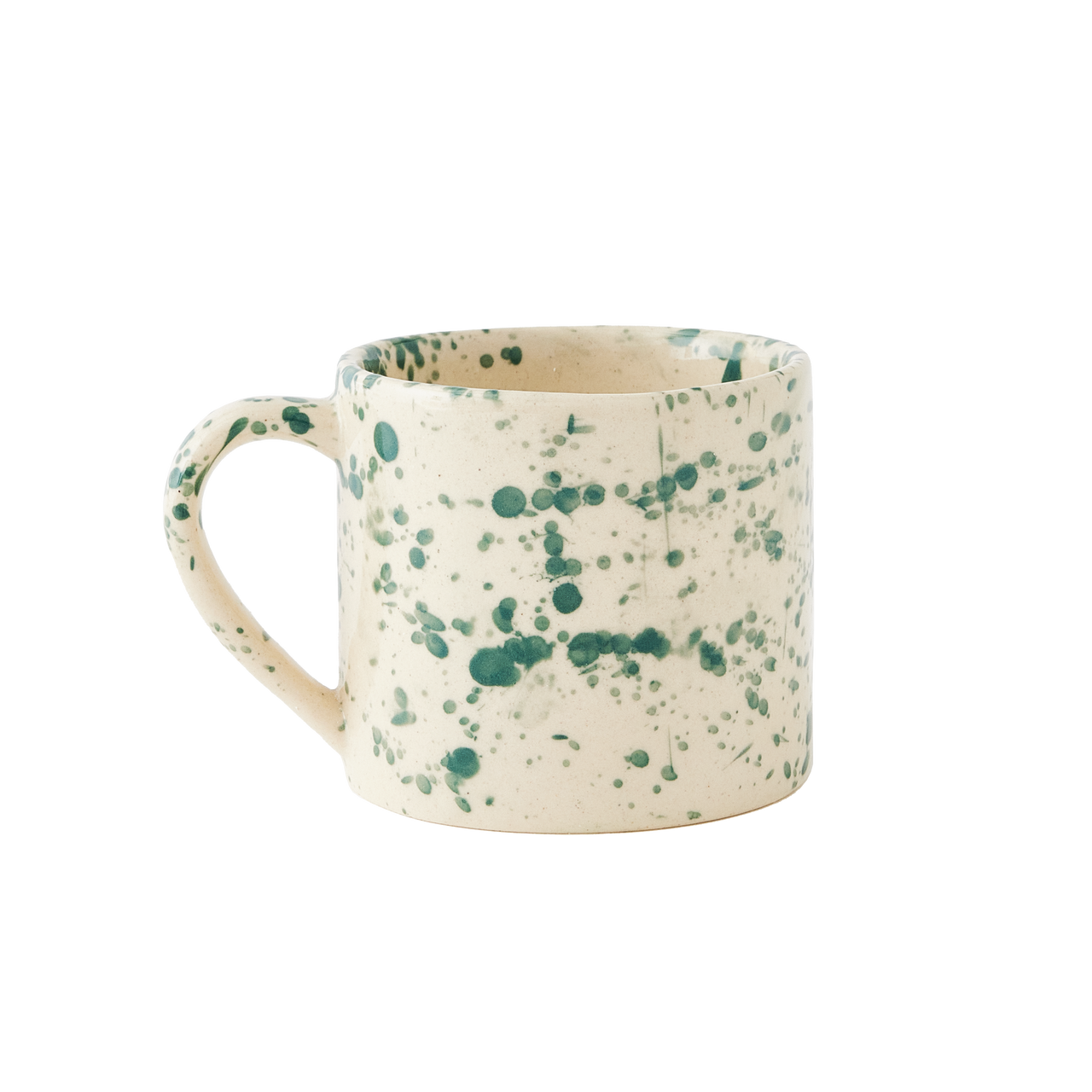 Splatterware Mugs Set of 4, Nettle