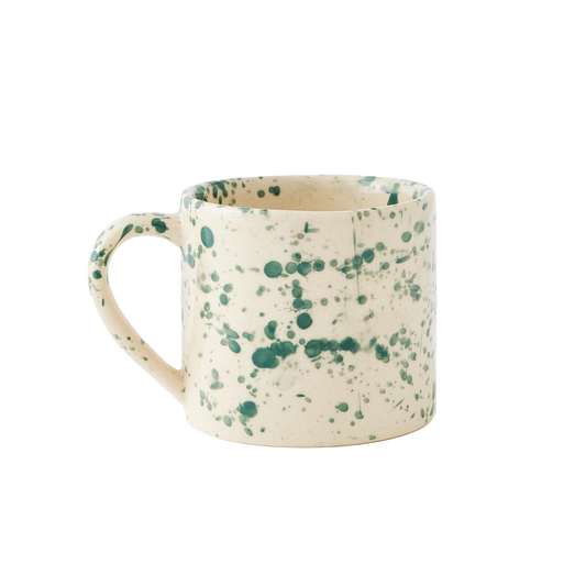 Splatterware Mugs Set of 4, Nettle