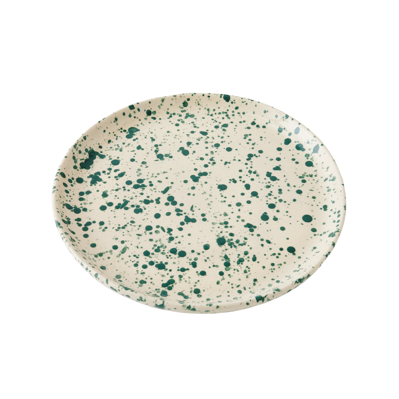 Splatterware Plates Set of 4, Nettle