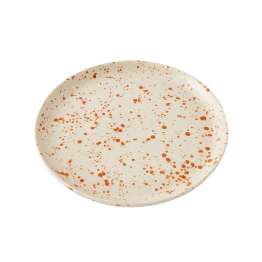 Splatterware Plates Set of 4, Terra