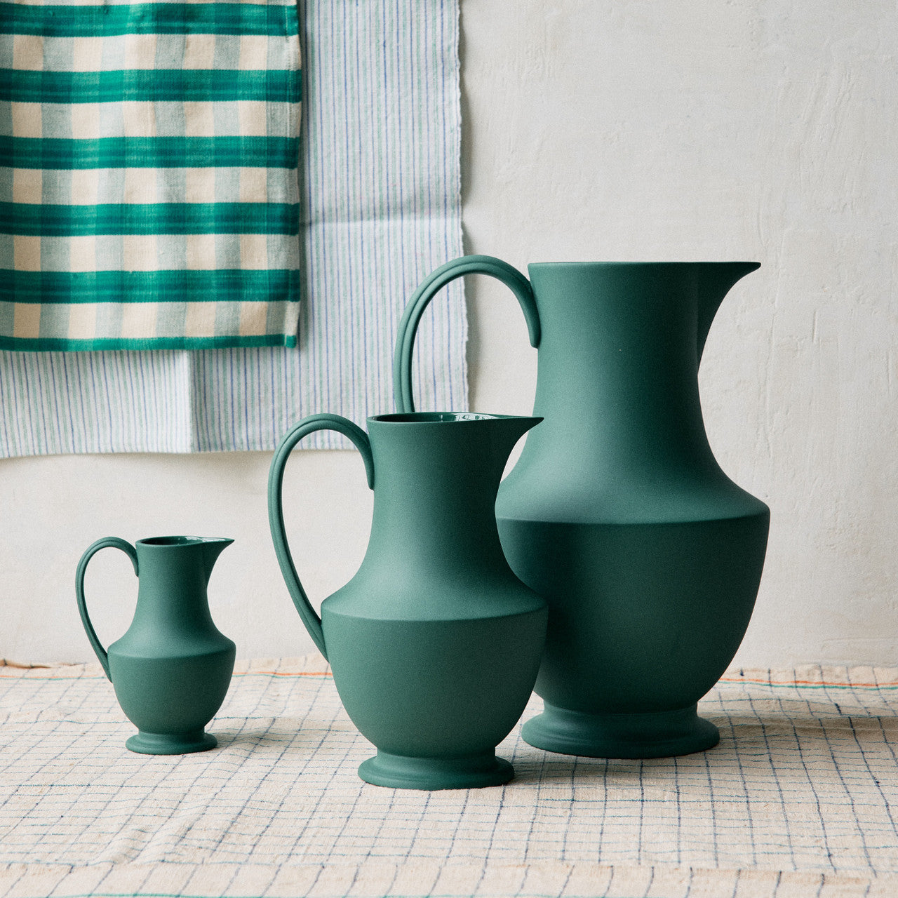 Toulouse Pitcher Small, Verdant Green