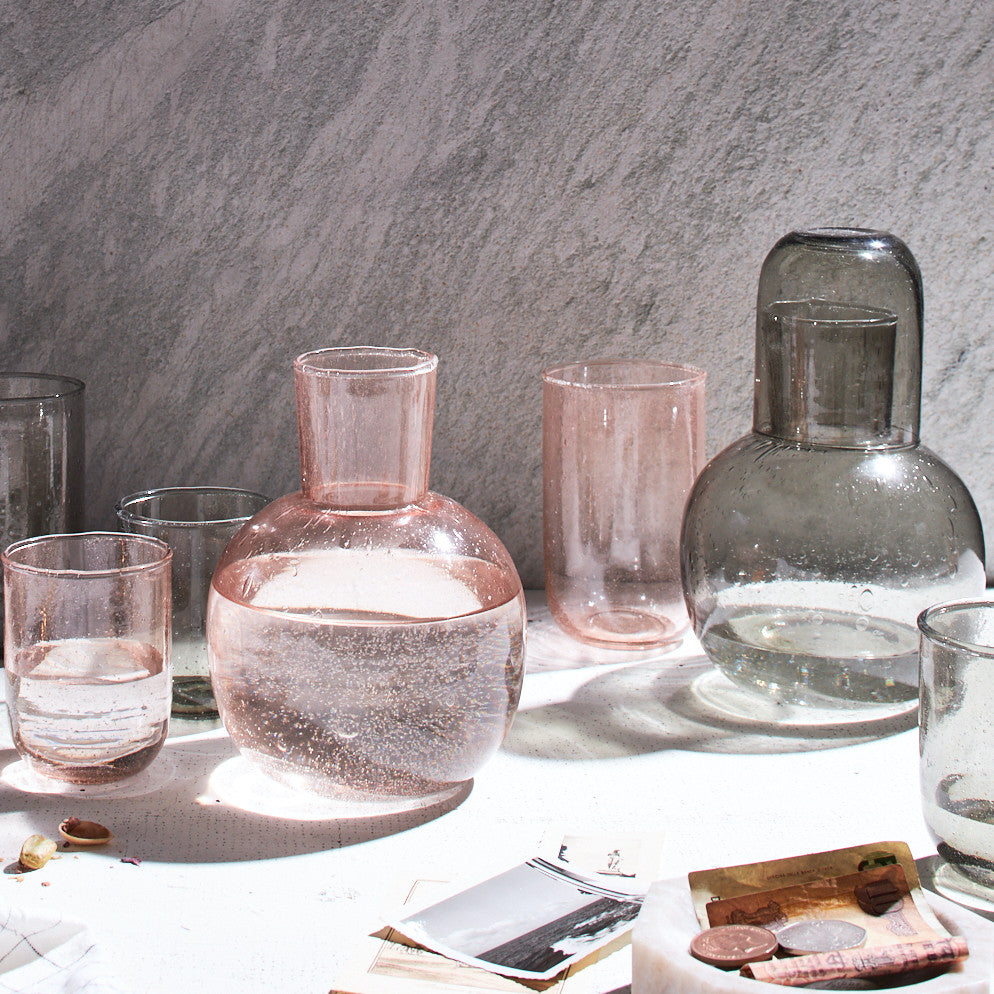 Carafe, Pale Rose