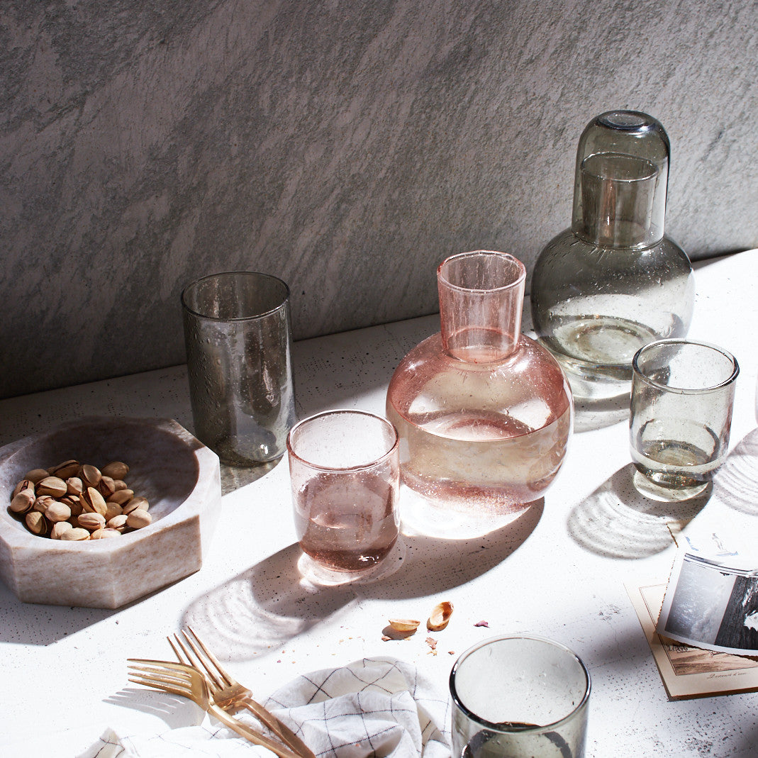 Carafe, Pale Rose