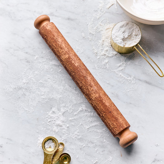 Faux Bois Rolling Pin
