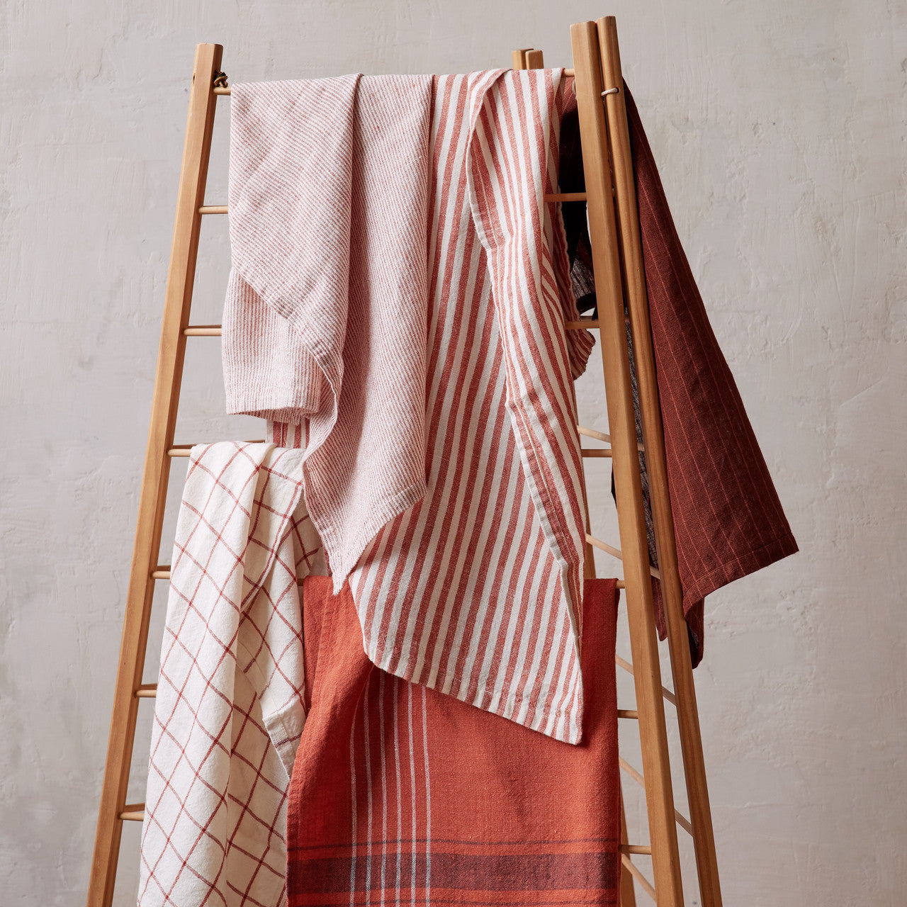 Essential Linens Picnic, Clay, Set/2