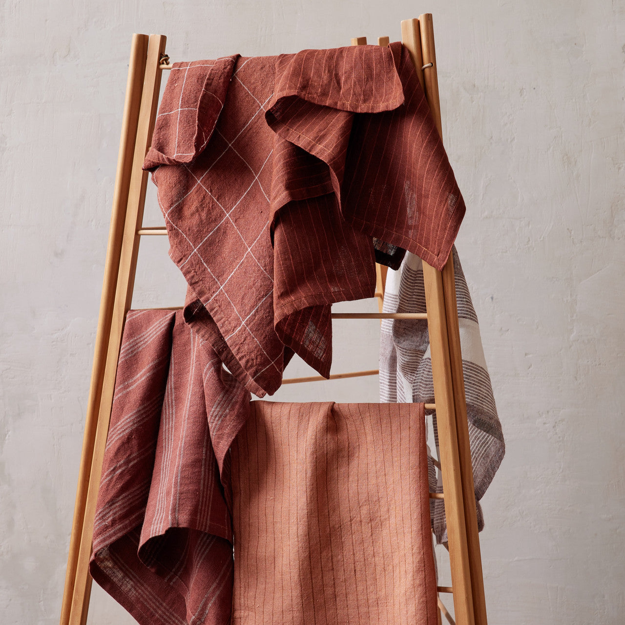 Essential Linens Saville, Clay, Set/2