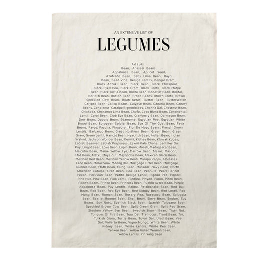 LEGUMES PURE LINEN TEA TOWEL