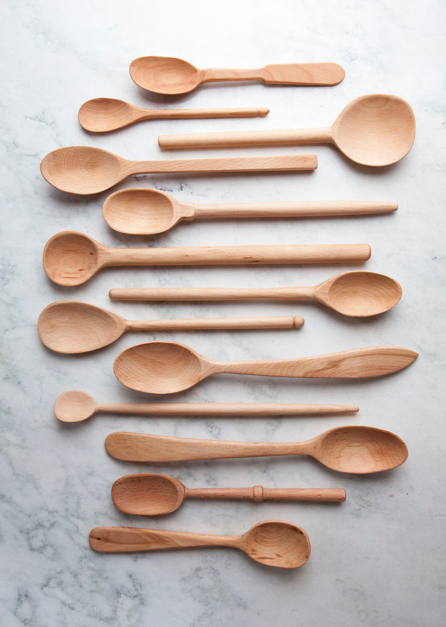 Baker's Dozen Wood Spoons, Large