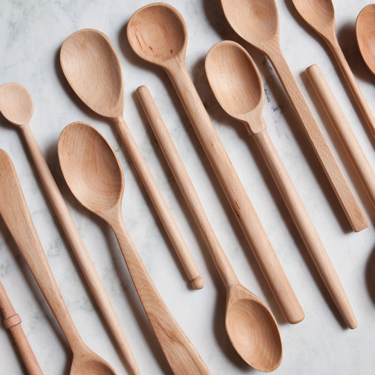 Baker's Dozen Wood Spoons, Large