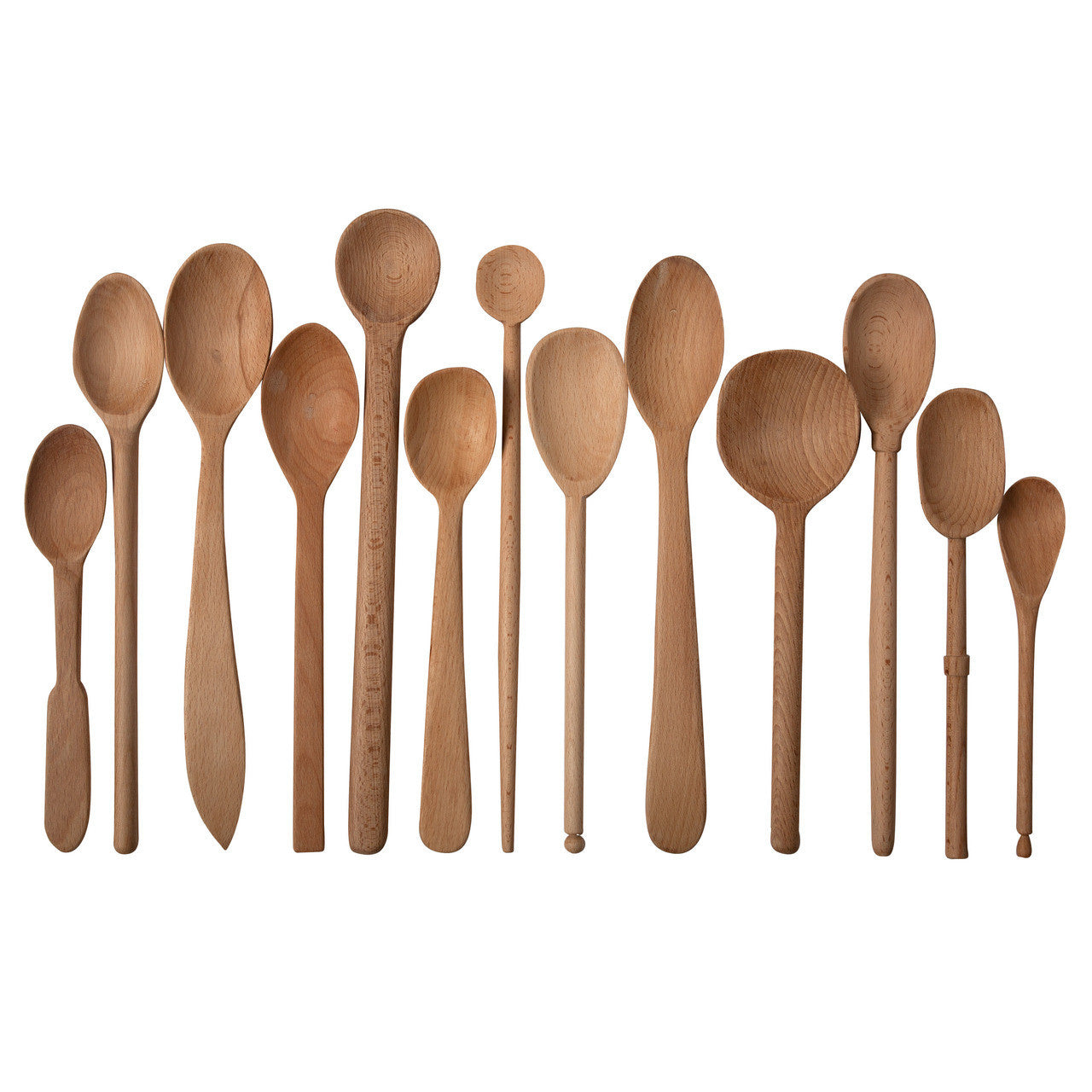 Baker's Dozen Wood Spoons, Large