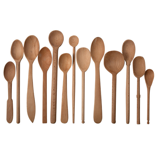 Baker's Dozen Wood Spoons, Large