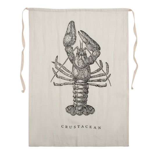 Crustacean Linen Bib