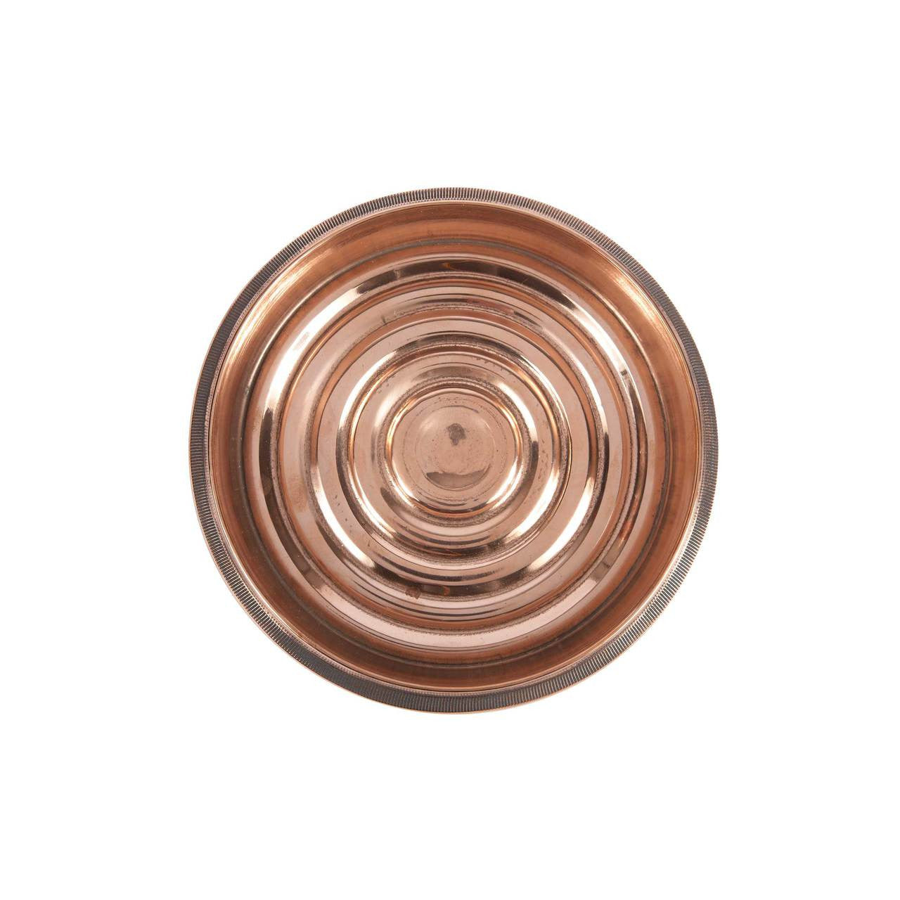 Copper Coin-Edged Bottle Coaster