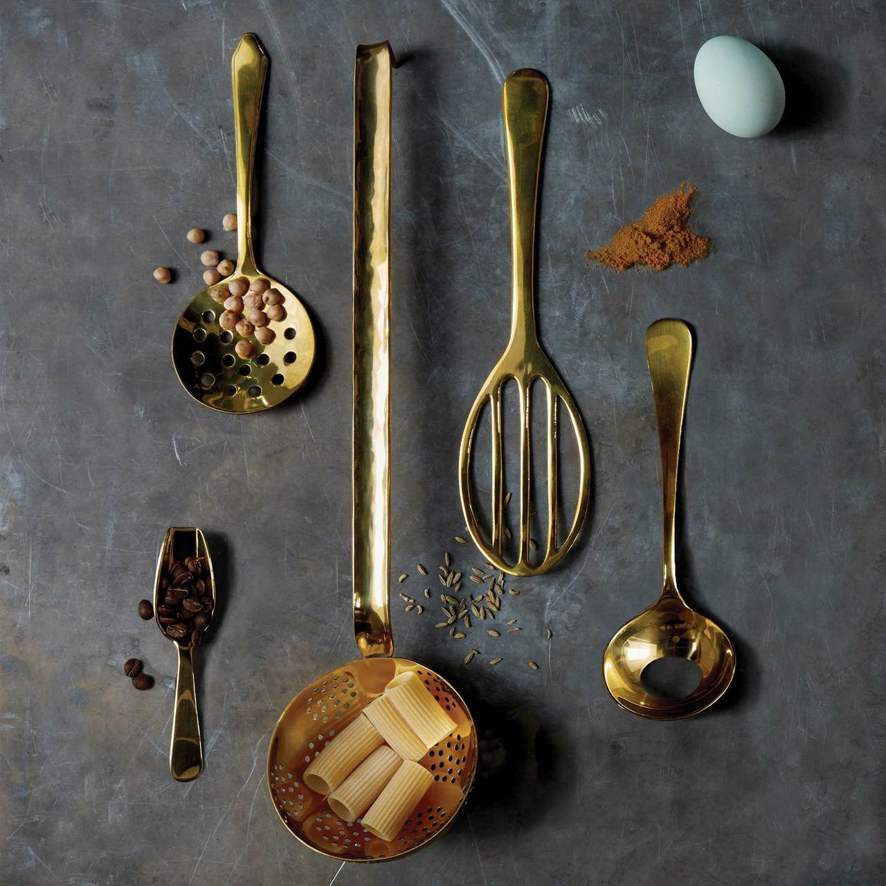 Brass Petite Scoop