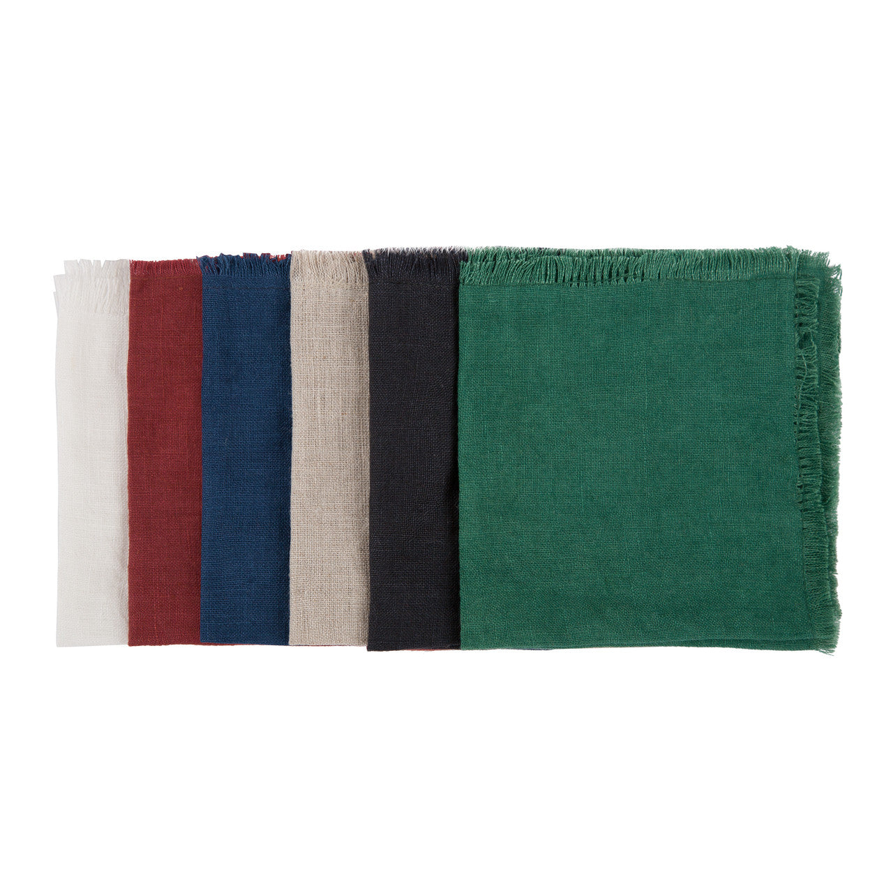 COCKTAIL NAPKINS, CLASSIC, ASSORTED SET OF 6