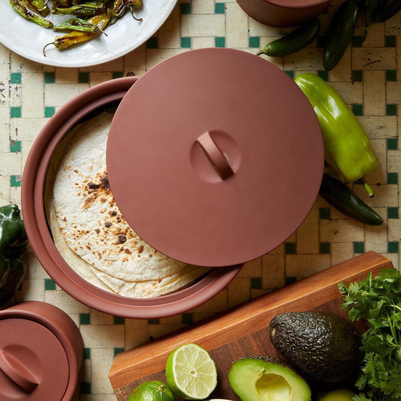 TERRA COTTA LARDER CROCK 10