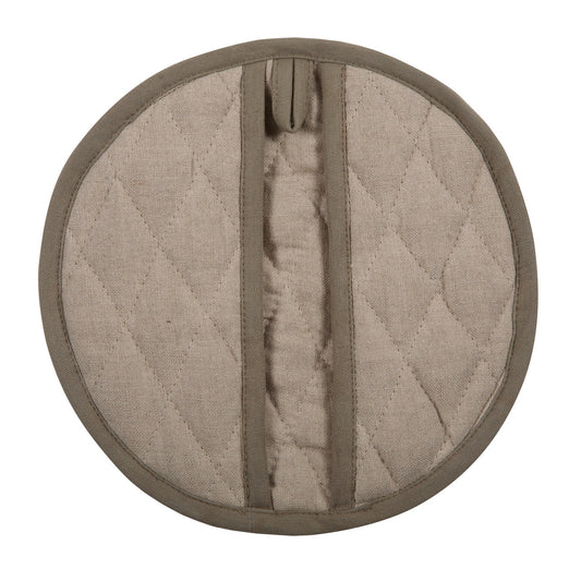 LINEN KITCHEN MITT, NATURAL