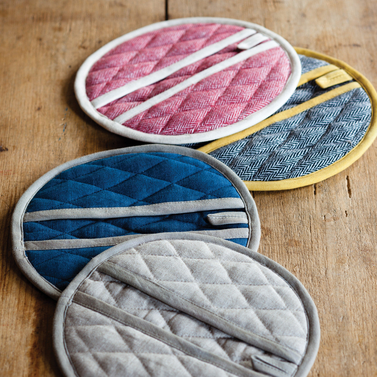 LINEN KITCHEN MITT, NATURAL