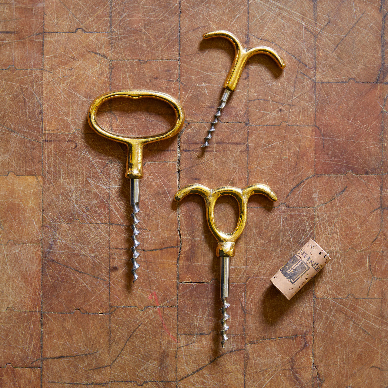 MIXED METAL WINE OPENER, NO.2