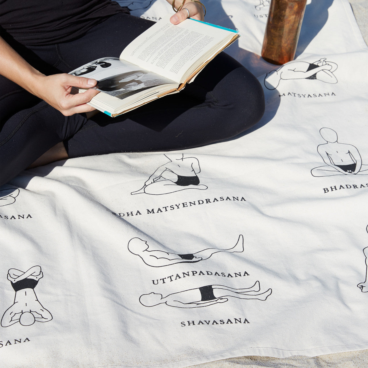 Yogasana Picnic Tote & Blanket