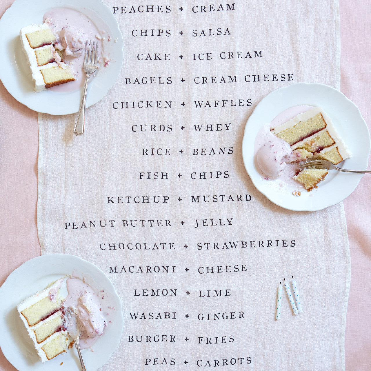 Pairings Runner, Oyster White