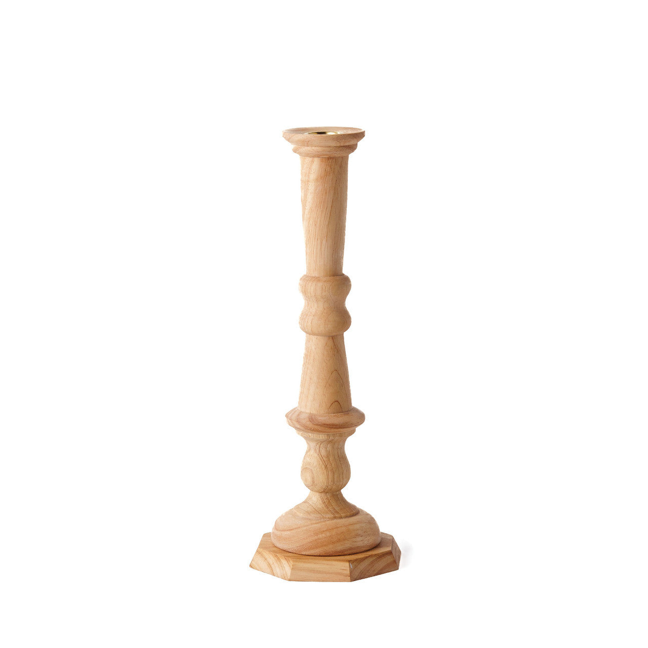 Georgian Candlestick, No. 2, Plantation Hardwood
