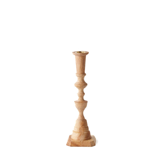 Georgian Candlestick, No. 4, Plantation Hardwood