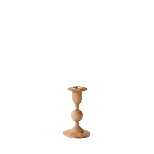 Georgian Candlestick, No. 6, Plantation Hardwood