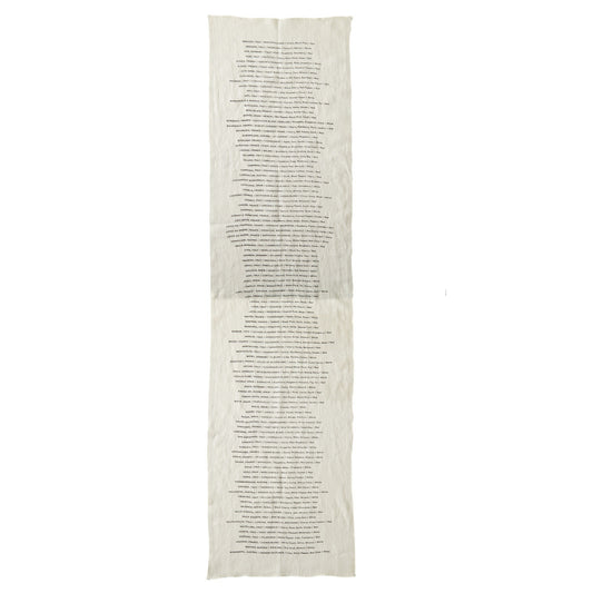 European Wine Varietals Runner, Oyster White