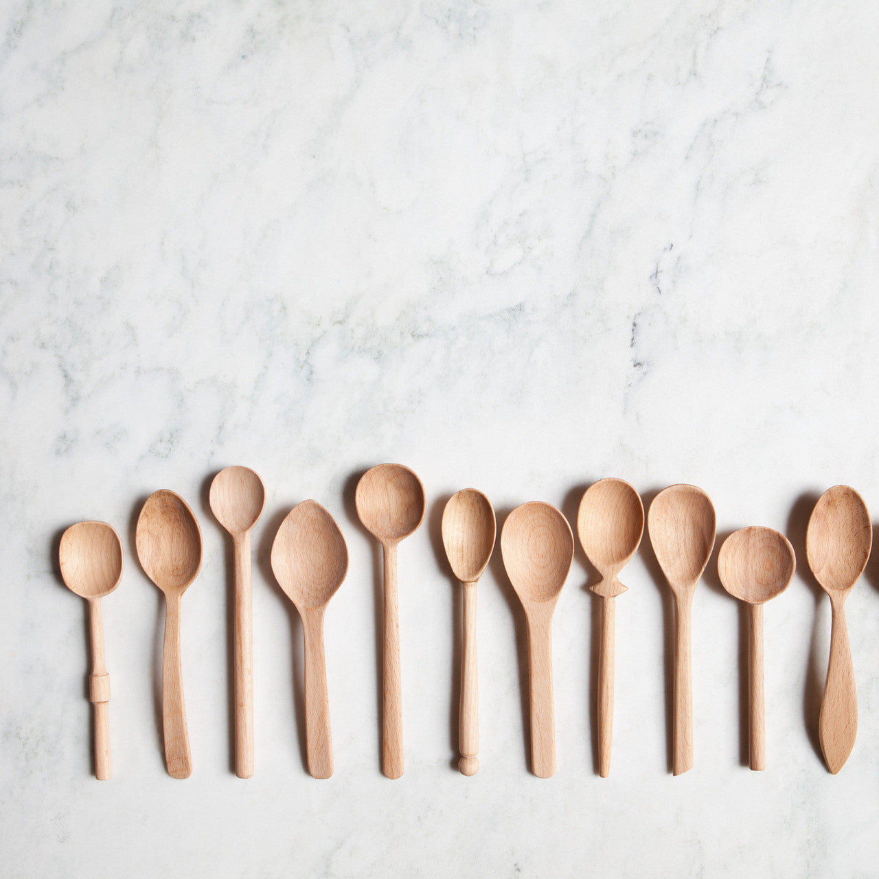 Baker's Dozen Wood Spoons, Small