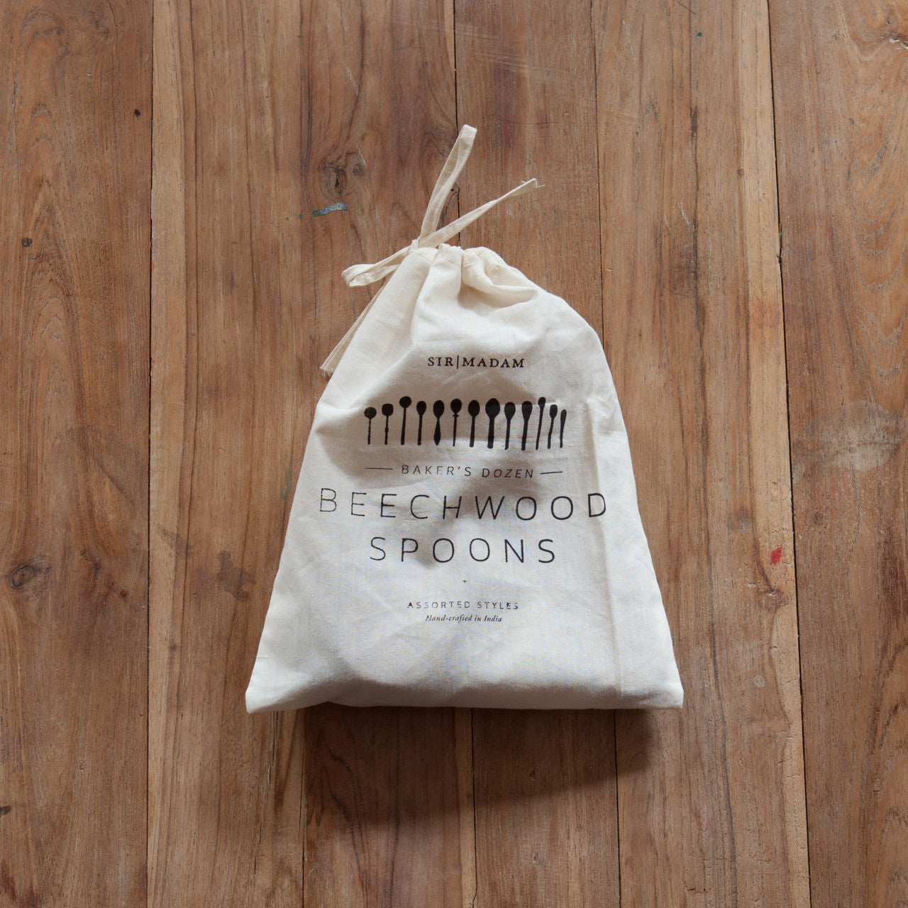 Baker's Dozen Wood Spoons, Small