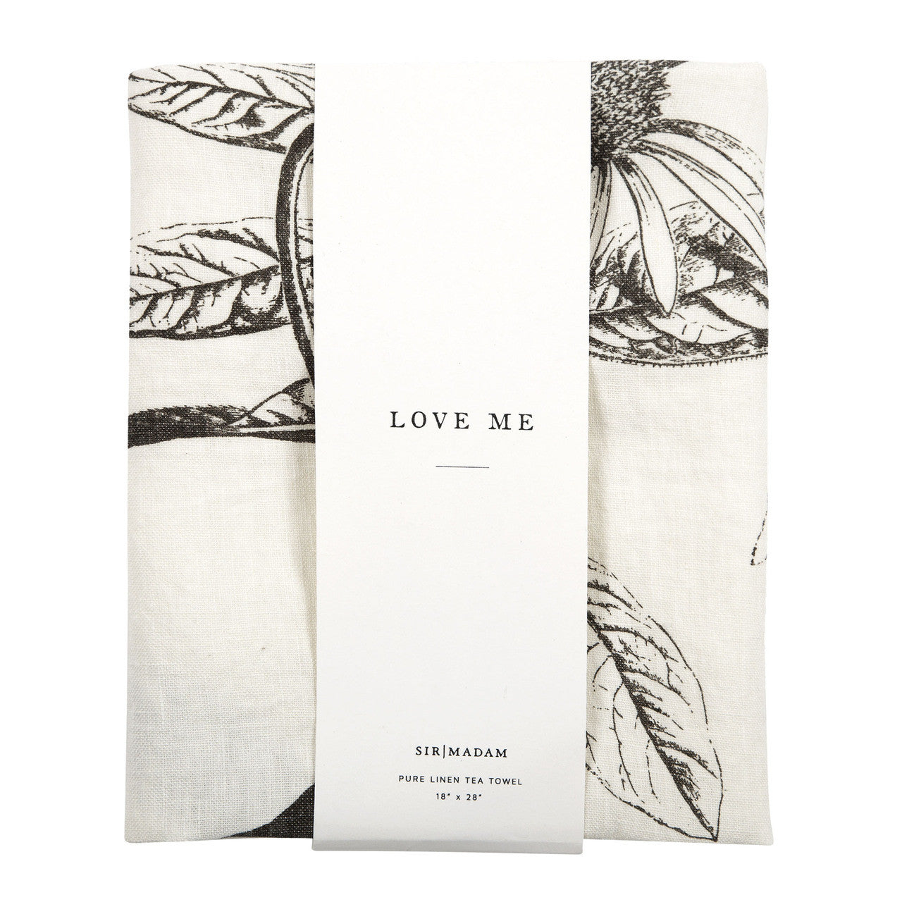 Love Me Pure Linen Tea Towel