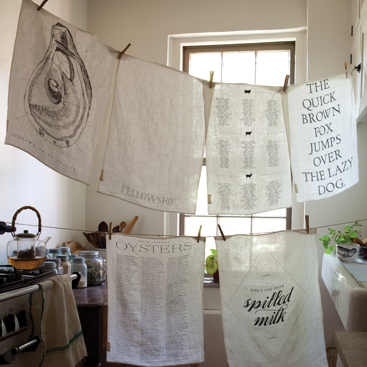 Revival Pure Linen Tea Towel